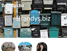 Tablet Screenshot of brandys.biz